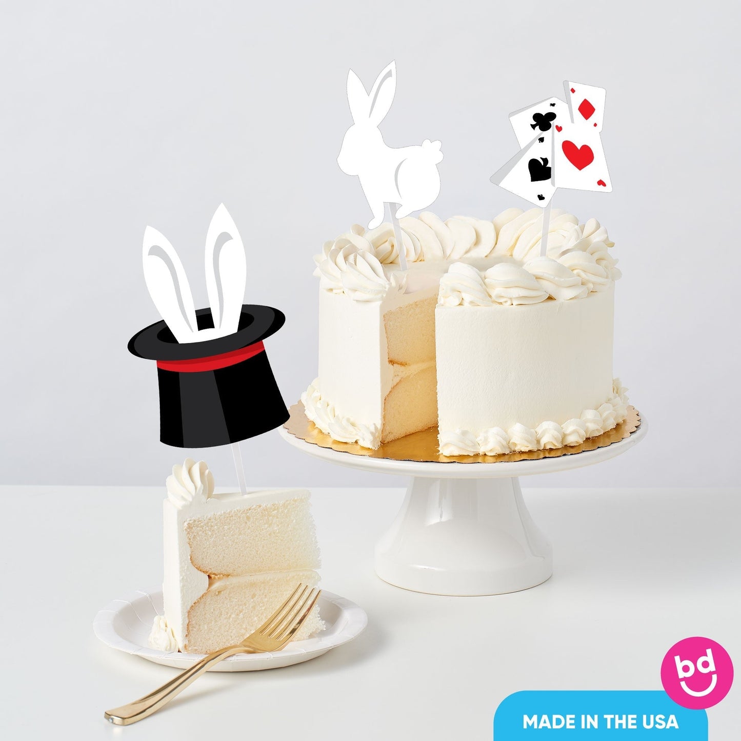 Magic Show Cake Topper - 3 Pc