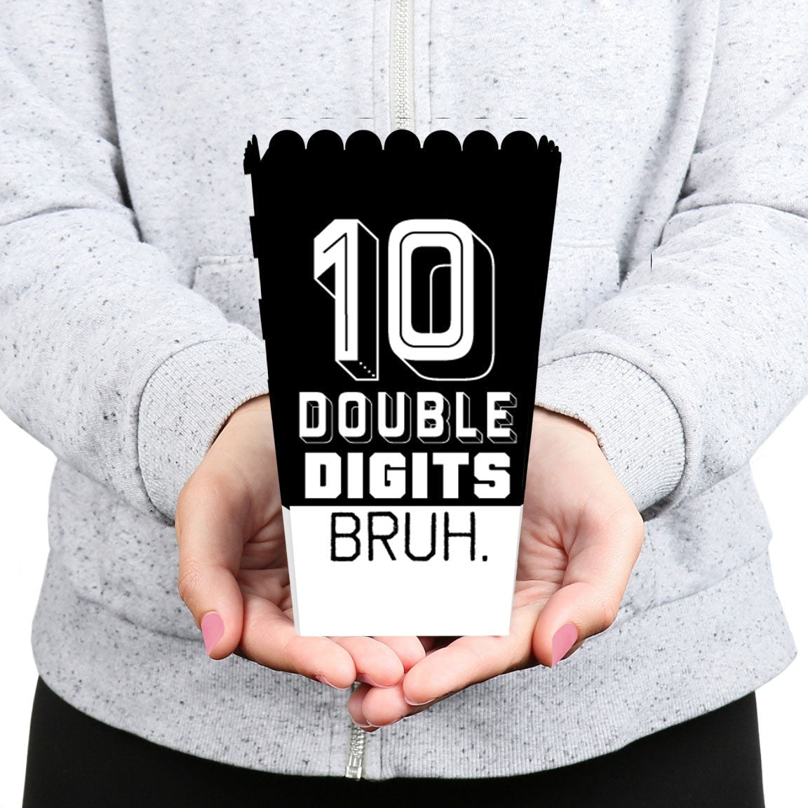 10th Birthday Bruh Popcorn Boxes - 12 Ct