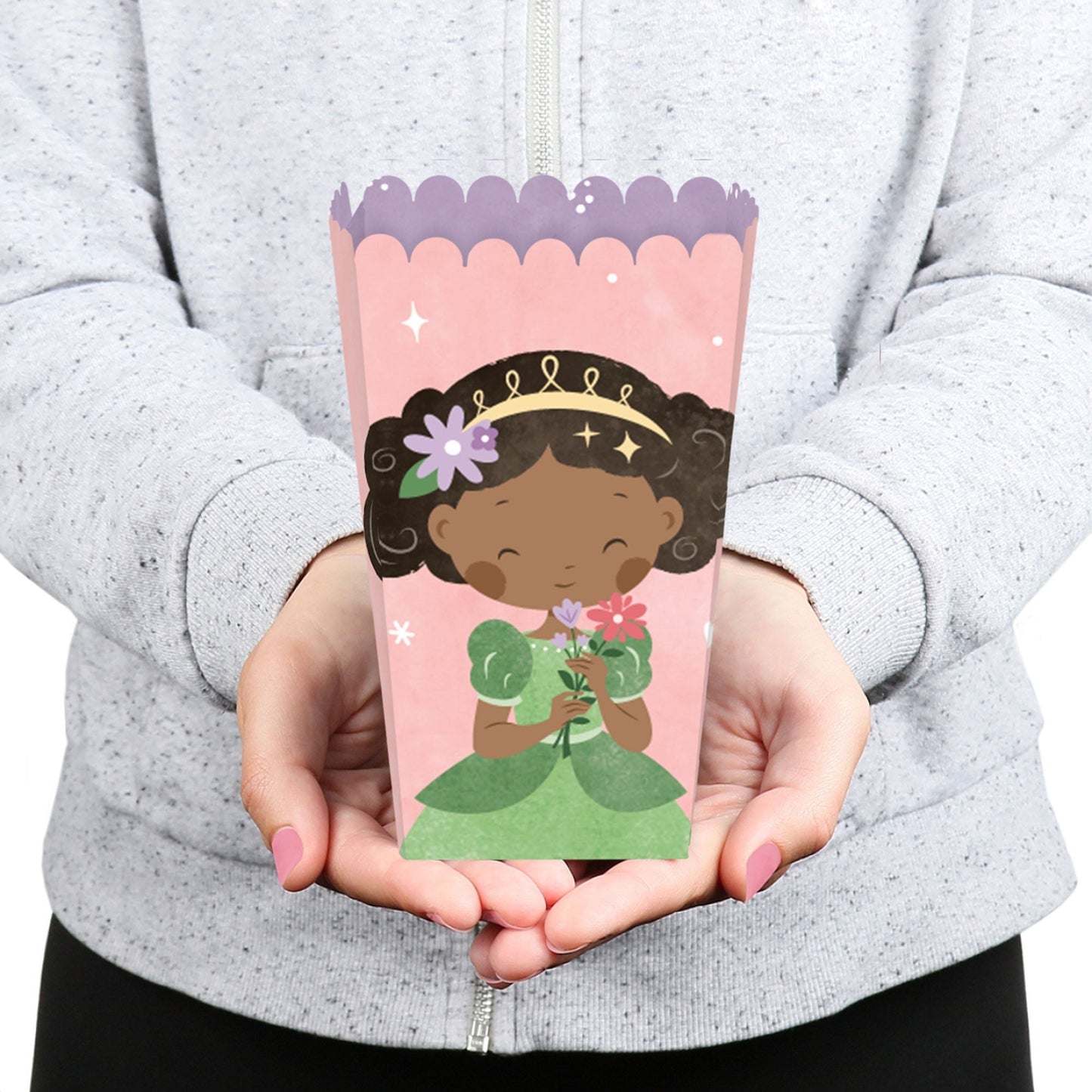 Princess Popcorn Boxes - 12 Ct