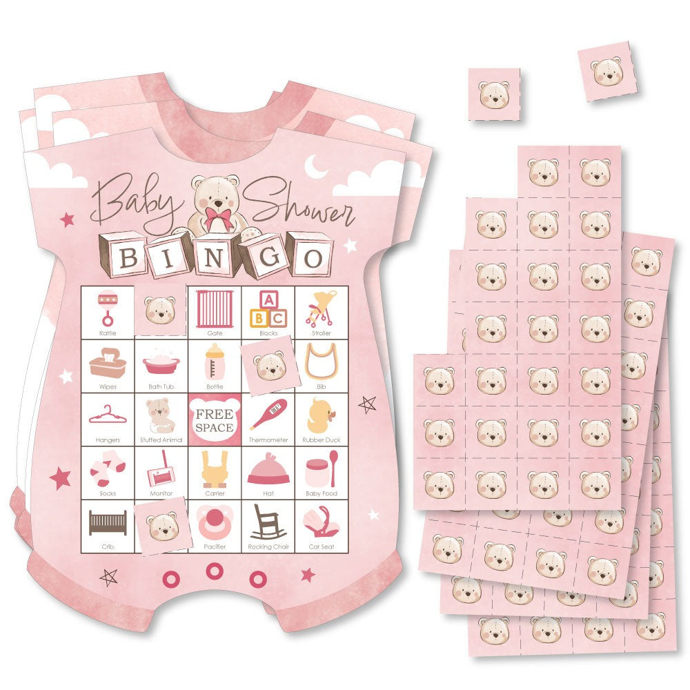 We Can Bearly Wait Bingo Game - 18 Ct