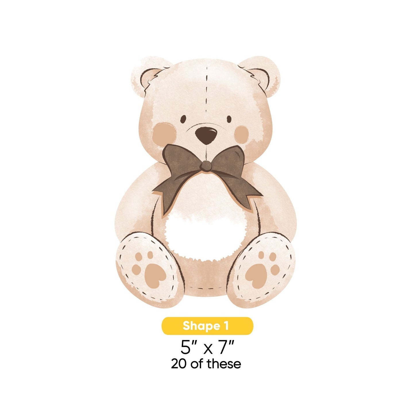 We Can Bearly Wait Essentials - 20 Ct