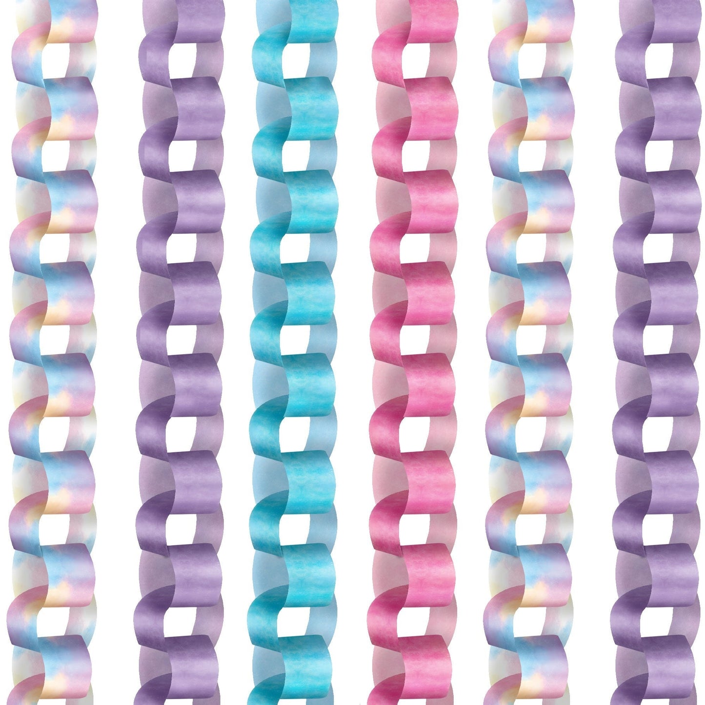 Unicorn DIY Paper Chains - 128 Pc