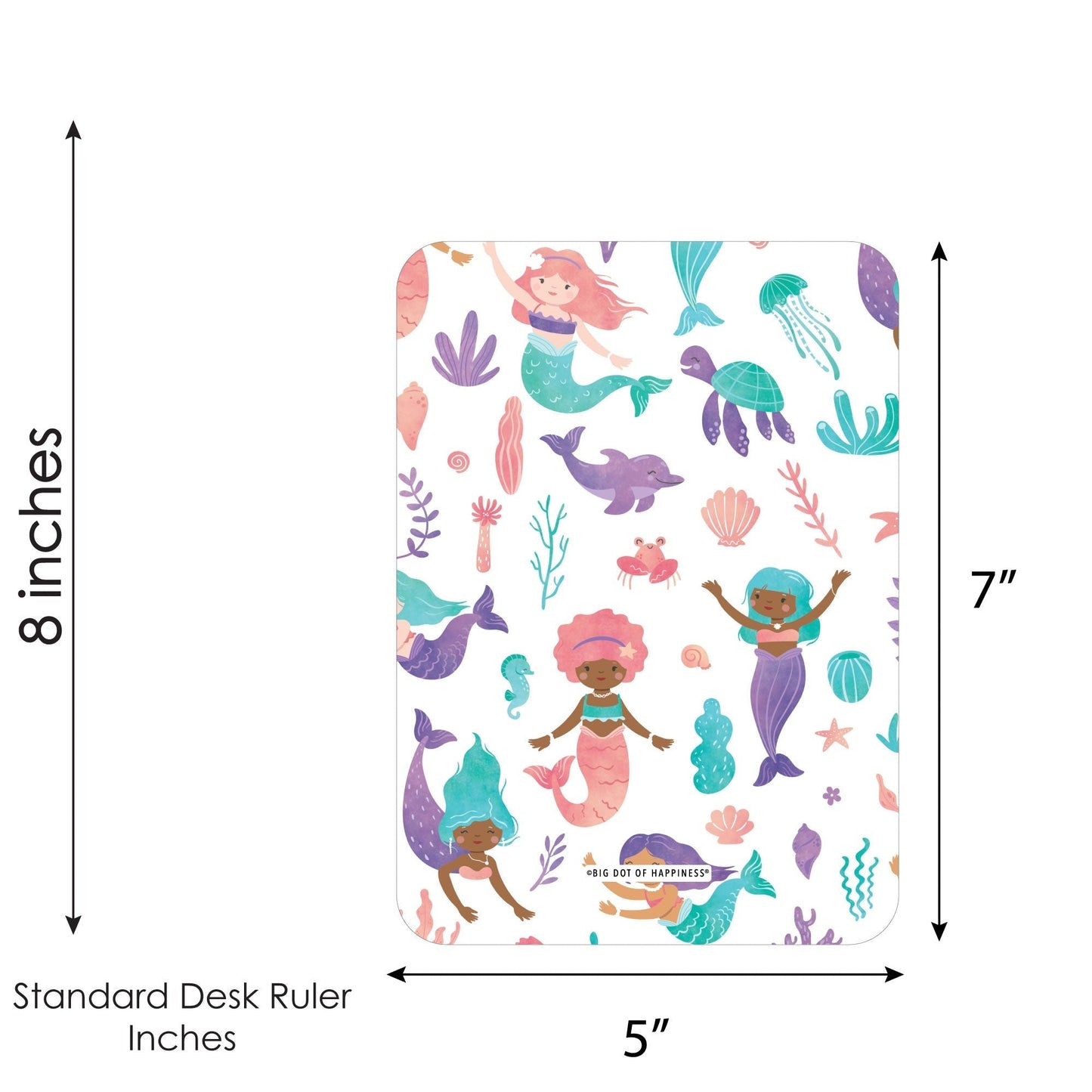 Mermaid Bingo Game - 18 Ct