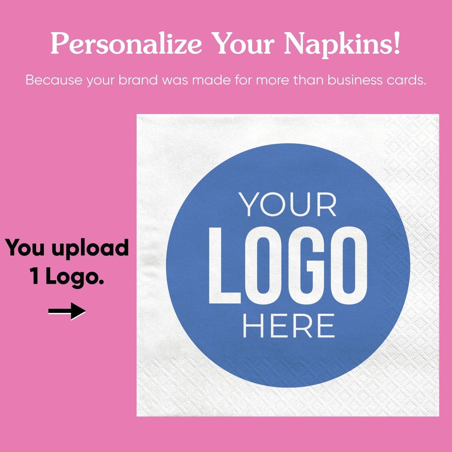 Custom Logo Napkins