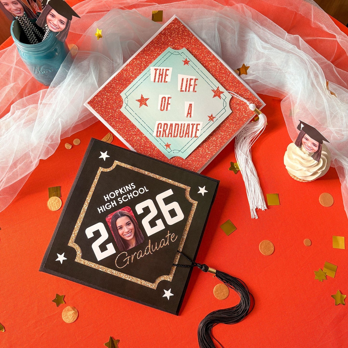 The Life of a Graduate Grad Cap Cover