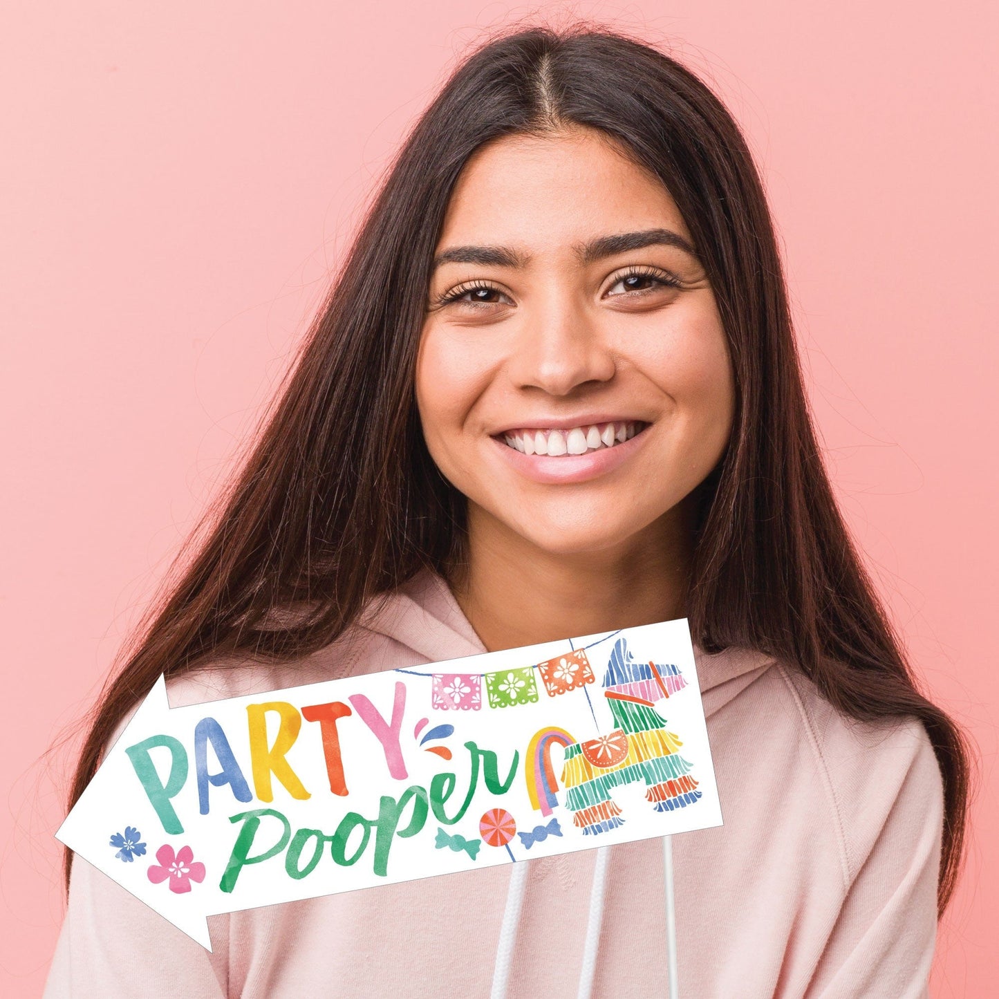 Fiesta Funny Photo Props - 10 Ct