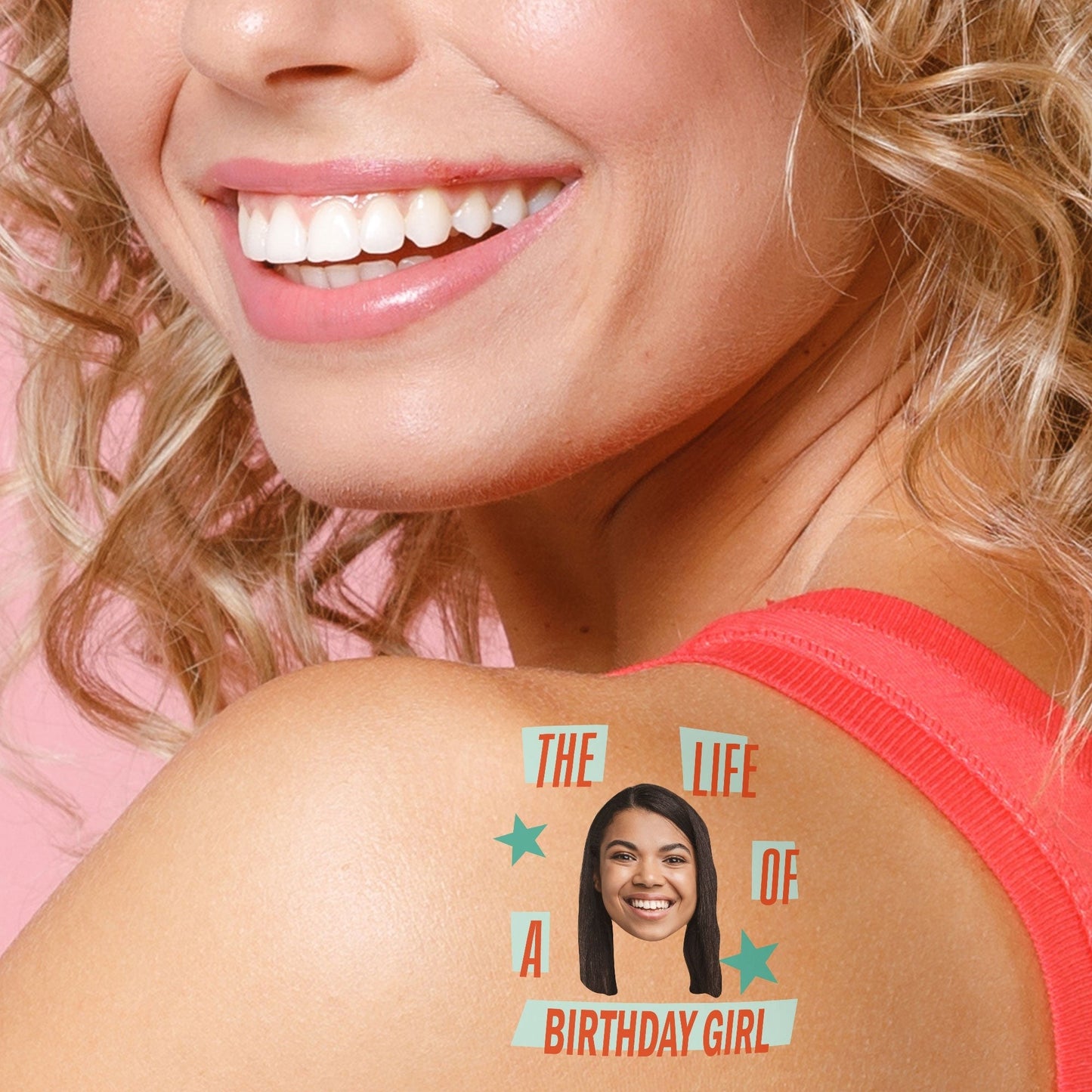 Custom The Life of a Party Temporary Tattoos - 12 Ct