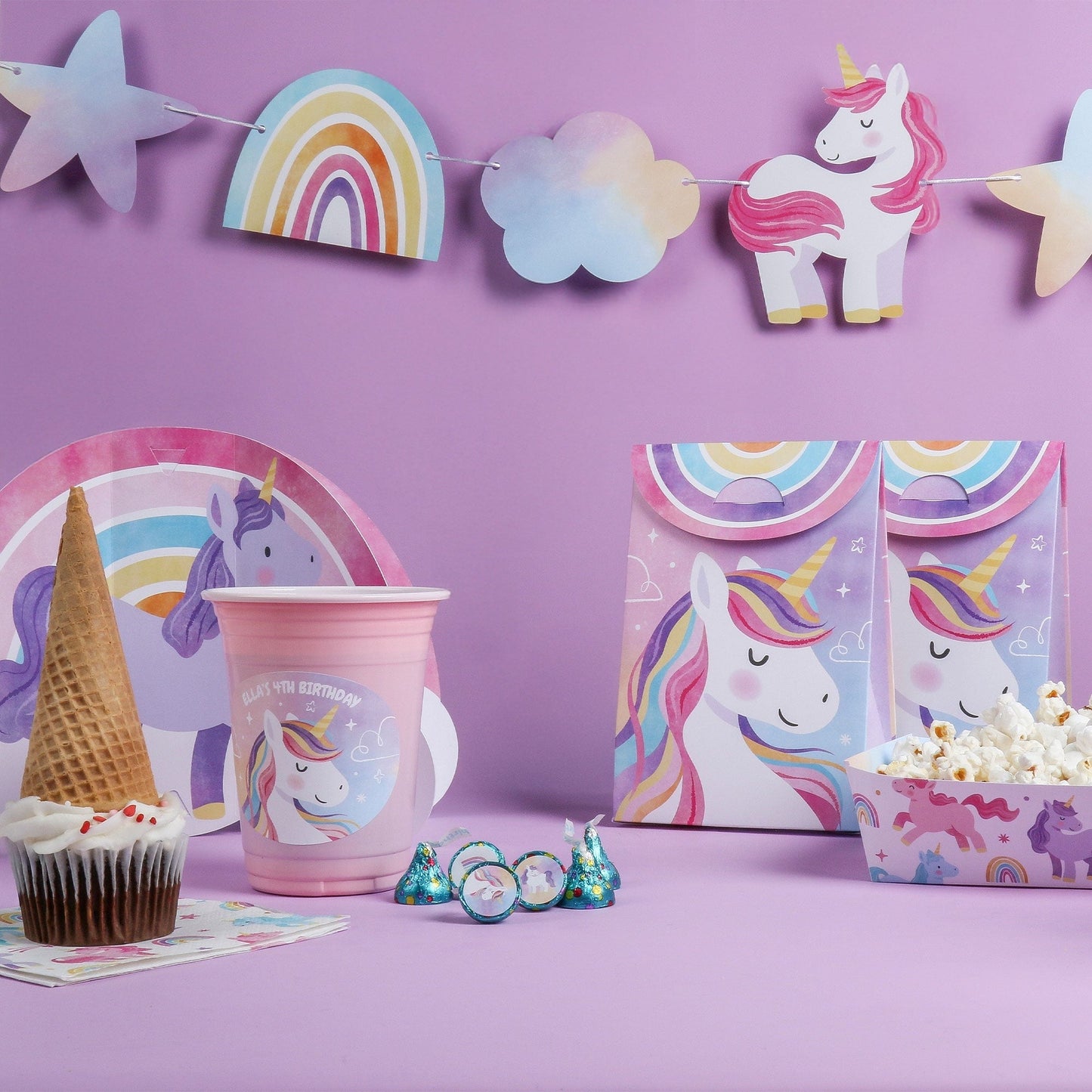 Unicorn Goodie Bags - 12 Ct