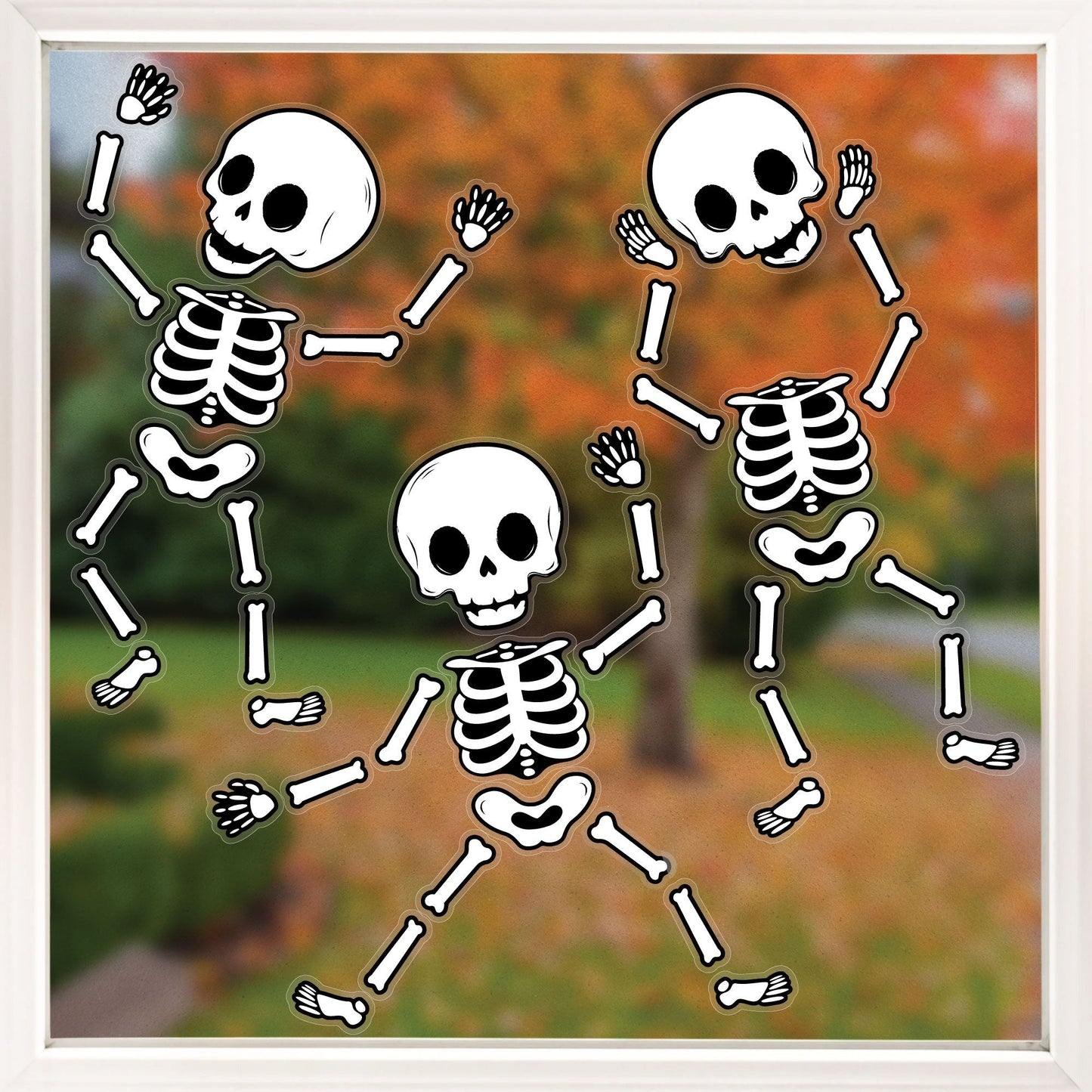 Skeletons Window Clings