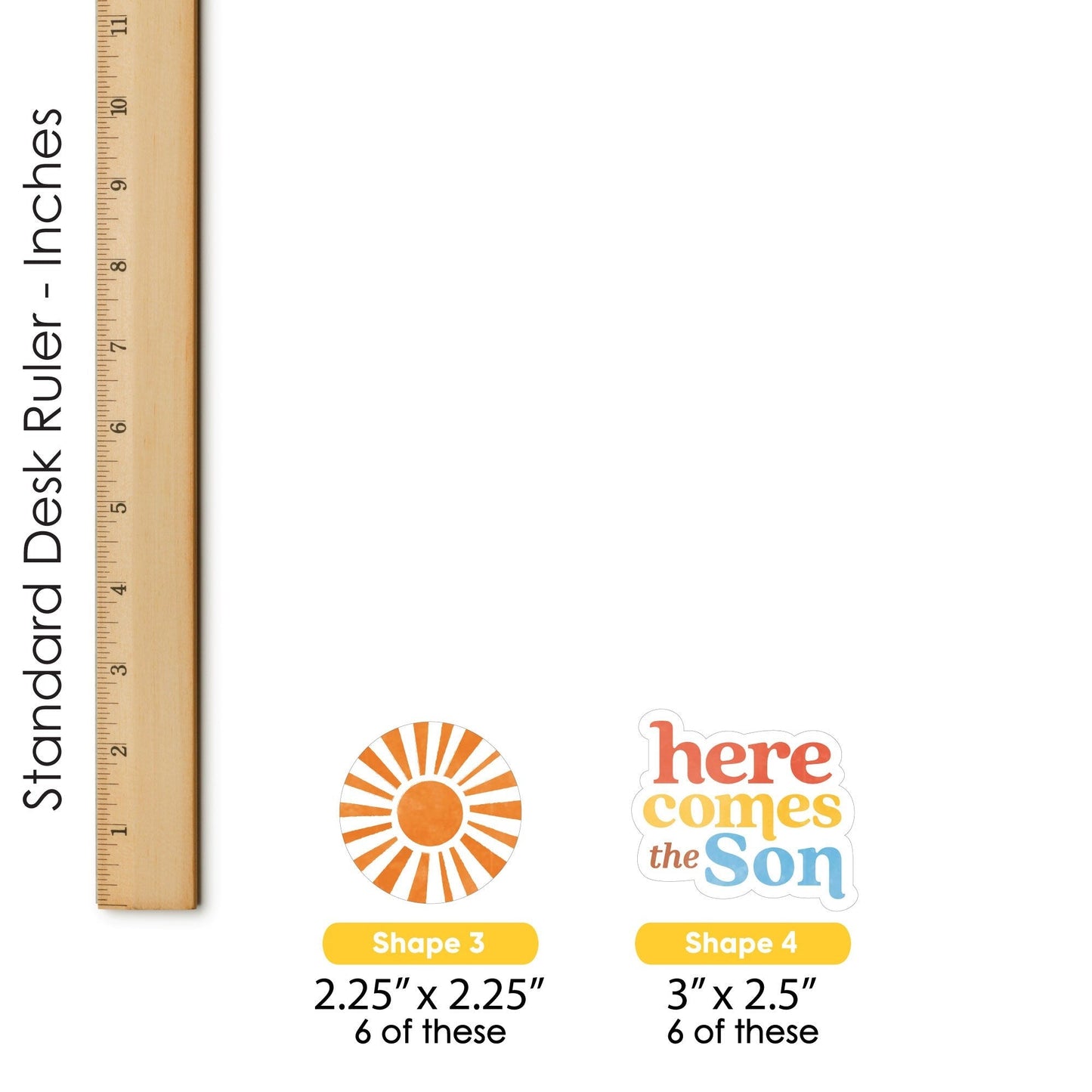 Here Comes The Son Cut-Outs - 24 Ct