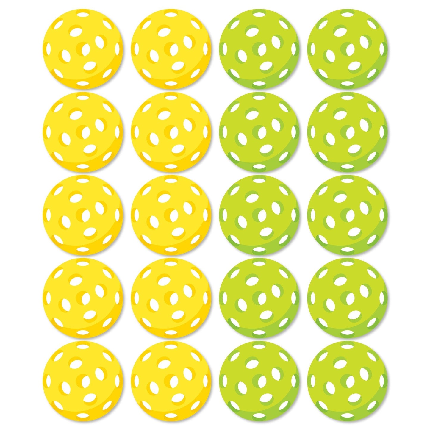 Let's Rally Pickleball Large Essentials - 20 Ct