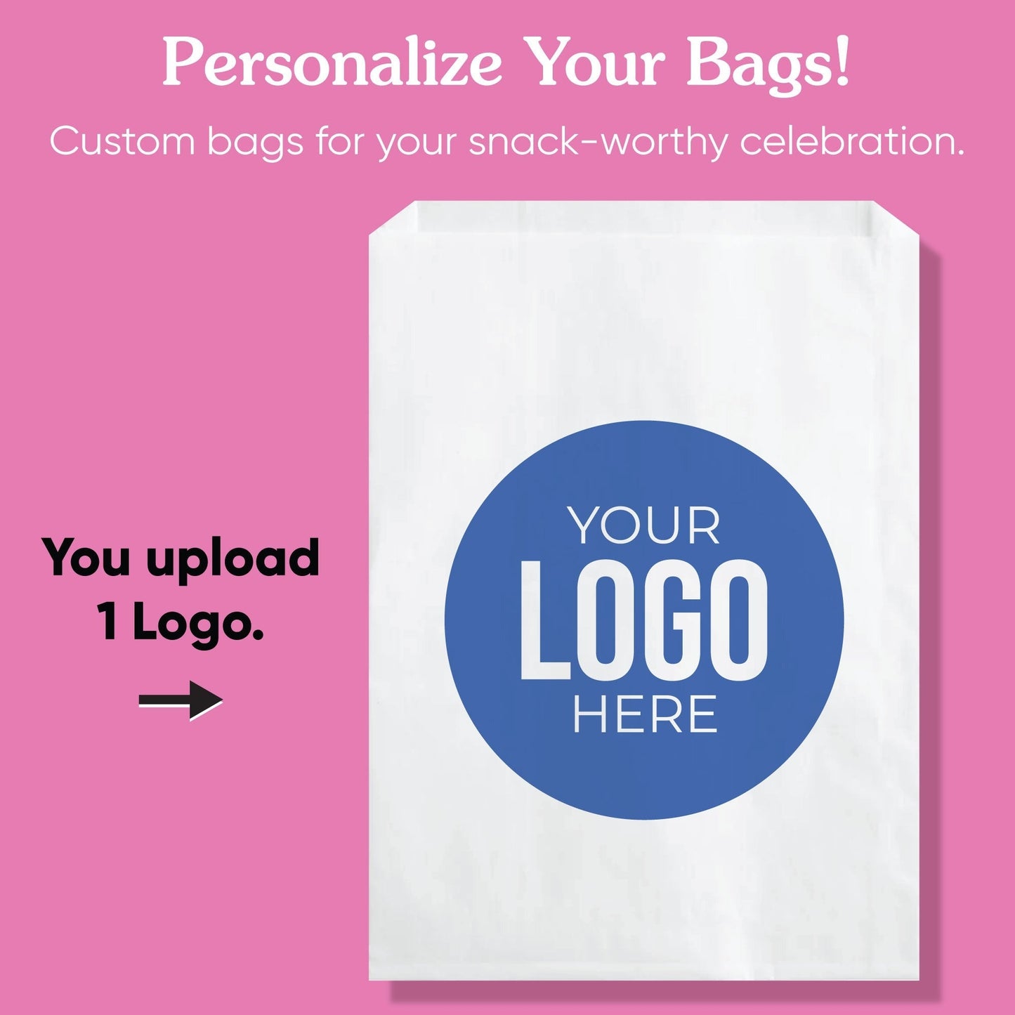 Custom Logo Paper Treat Bags