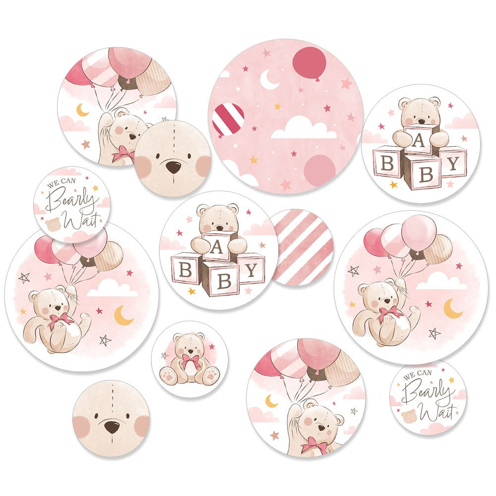 We Can Bearly Wait Large Confetti - 27 Ct