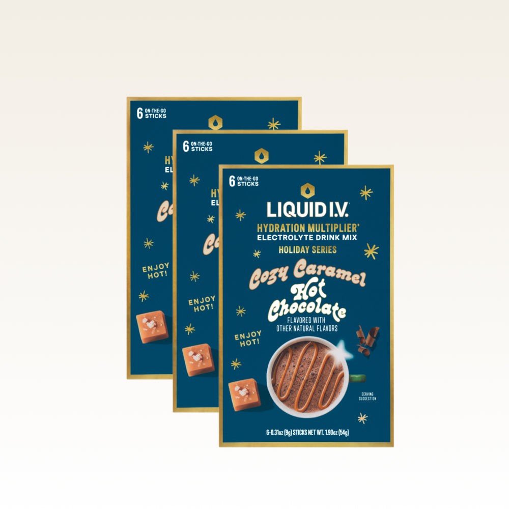 Liquid I.V.® Hydration Multiplier® - Limited Edition Cozy Caramel Hot Chocolate - Hydration Powder Packets