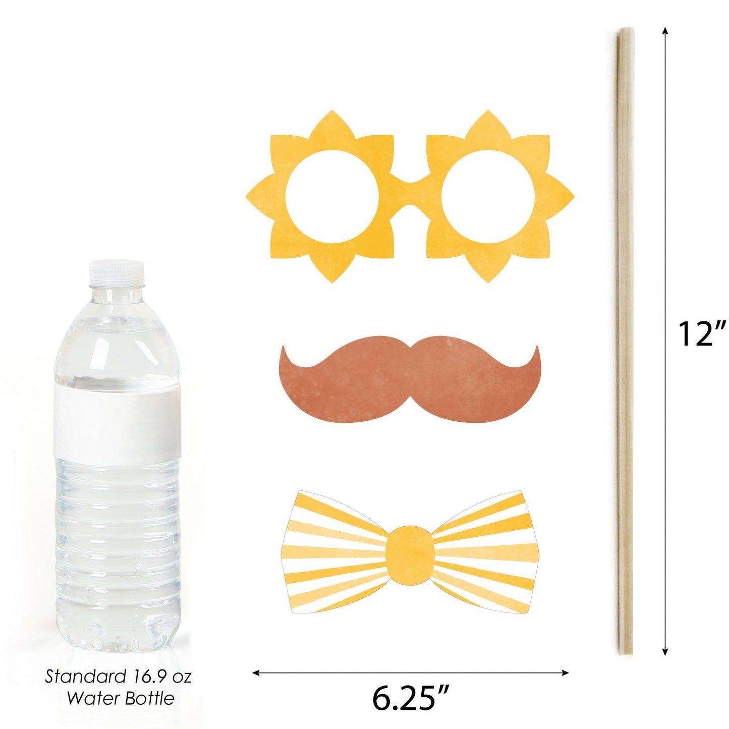 Here Comes The Son Photo Props - 20 Ct