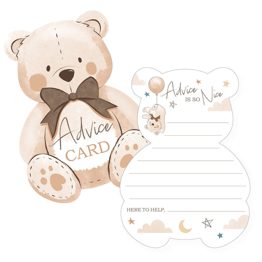 We Can Bearly Wait Advice Cards Game - 20 Ct
