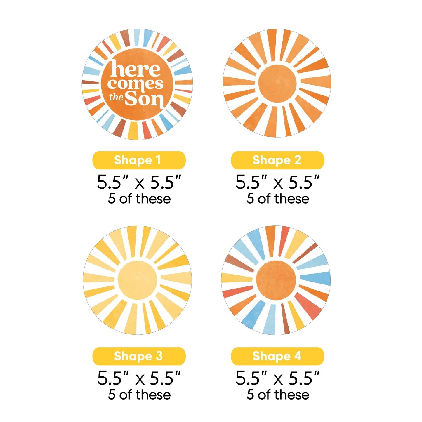 Here Comes The Sun Essentials - 20 Ct