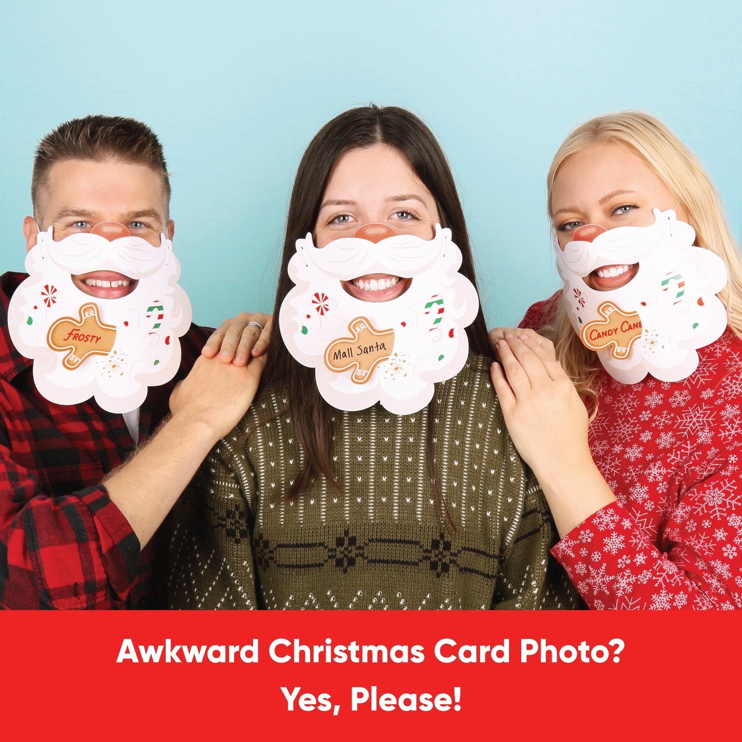 Jolly Santa Guessing Game - 8 Ct