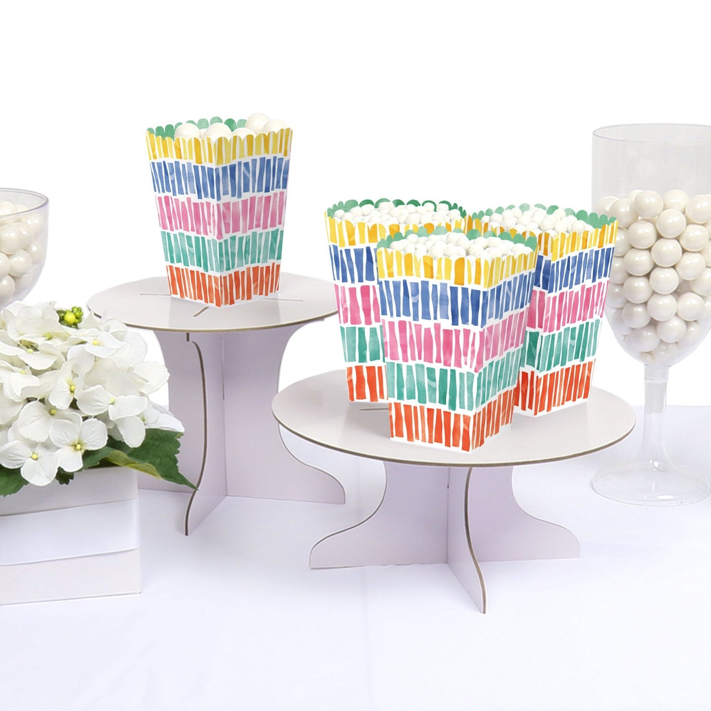 Fiesta Popcorn Boxes - 12 Ct