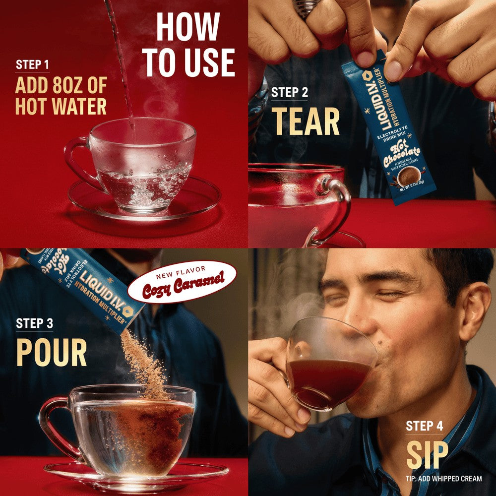 Cozy Caramel Hot Chocolate Hydration Multiplier®