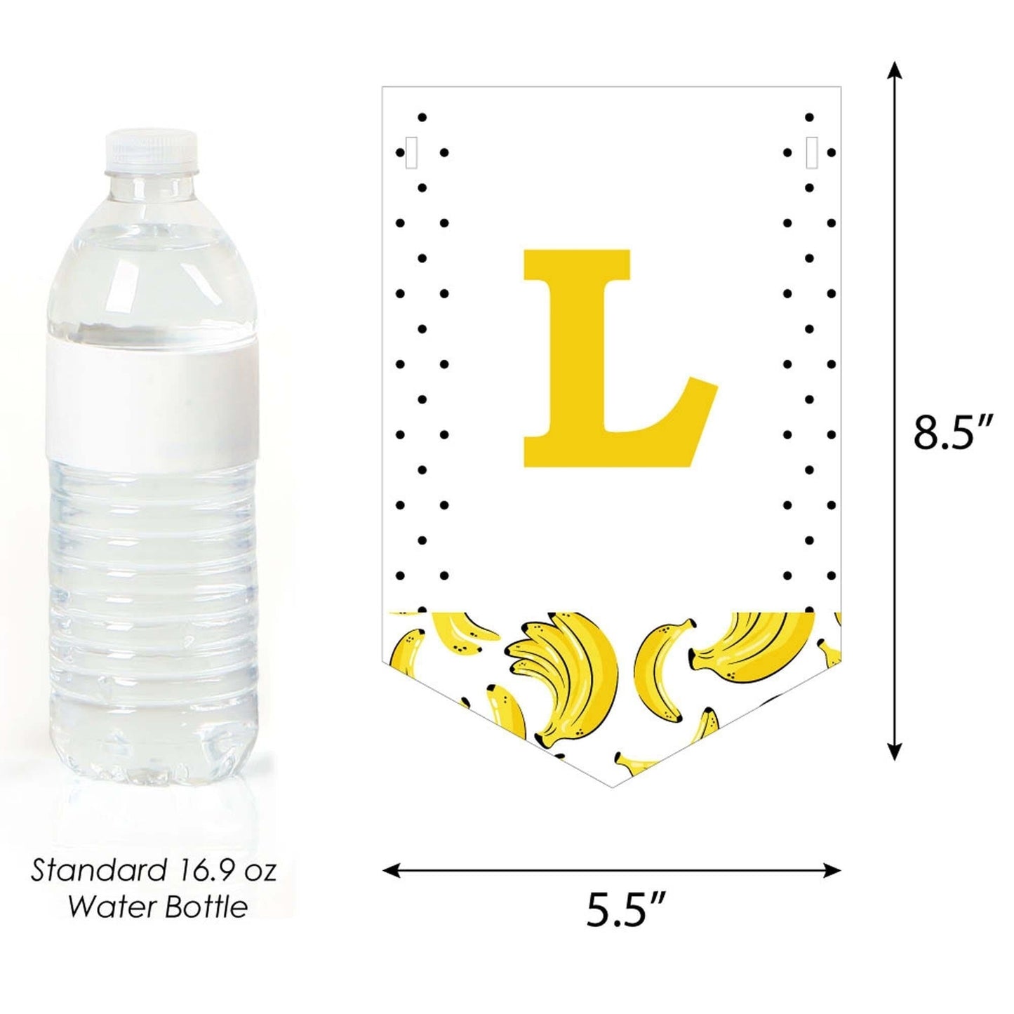 Let's Go Bananas - Tropical Party Bunting Banner - Party Decorations - Let's Go Bananas