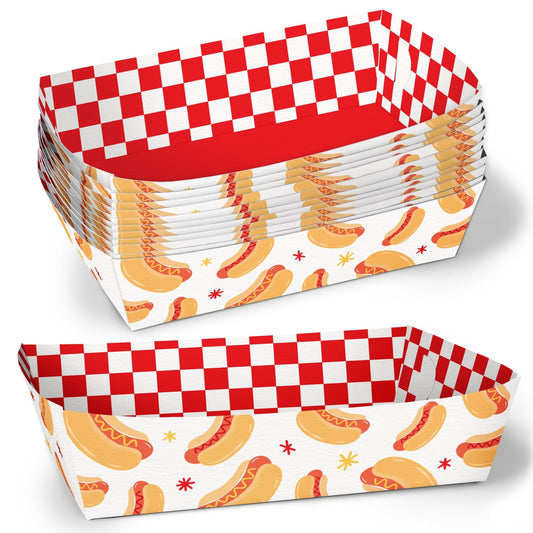 Hot Dog Paper Food Trays