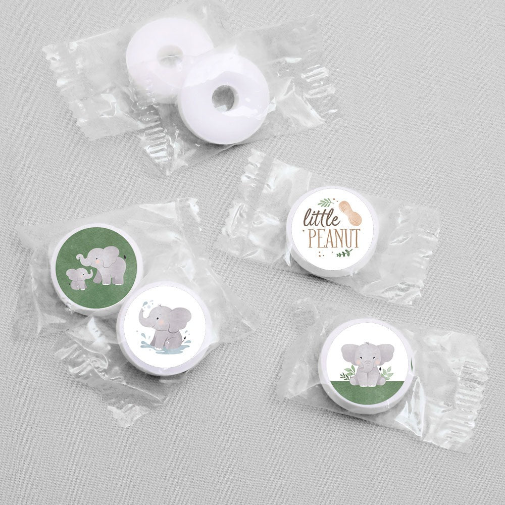 Elephant Candy Stickers - 1 Sheet of 108