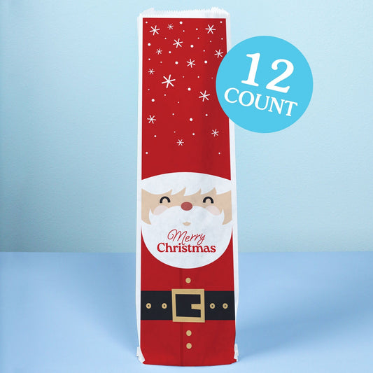 Wine Bags - Jolly Santa Claus