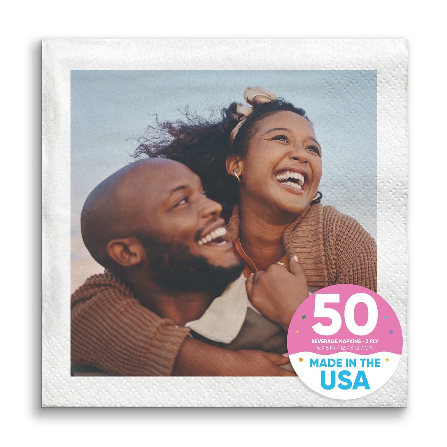 Custom Photo Napkins - Any Occasion
