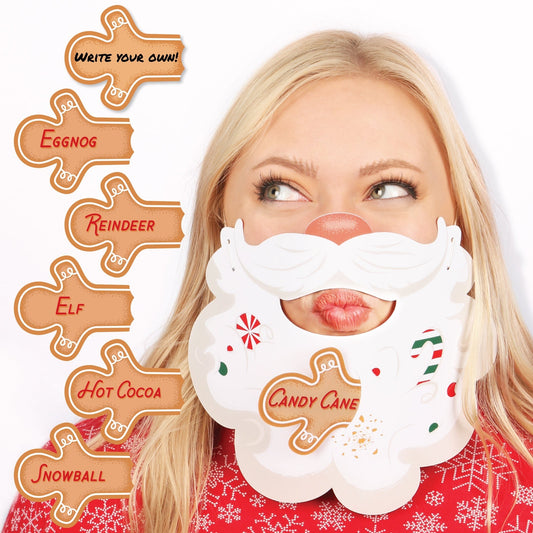 Jolly Santa Guessing Game - 8 Ct