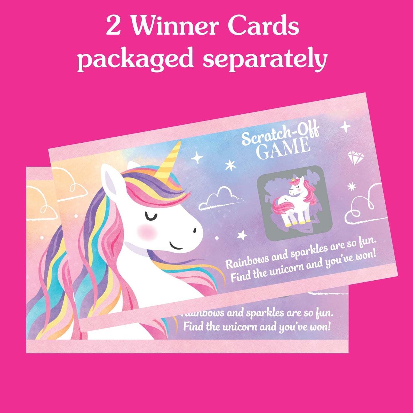 Unicorn Scratch Off Cards Game - 22 Ct