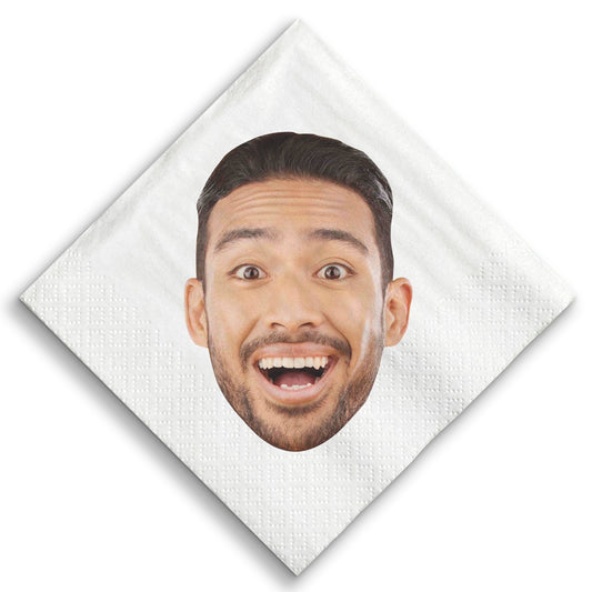 Custom Face Napkins - Any Occasion