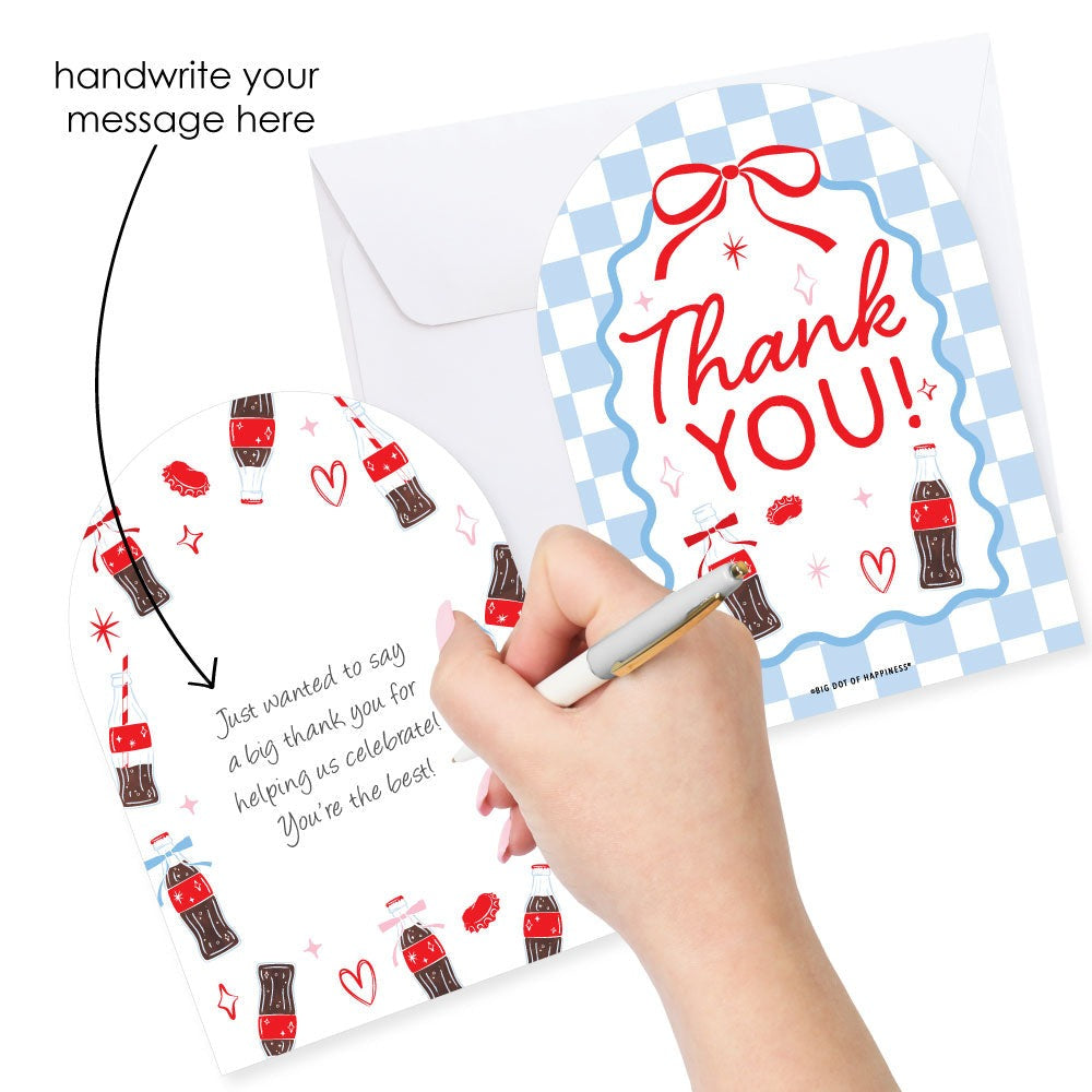 She's Ready to Pop Thank You Cards - 12 Ct