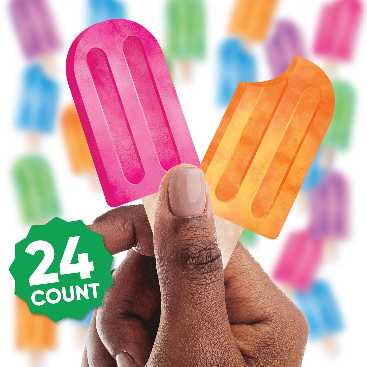 Popsicle Treat Picks - 24 Ct