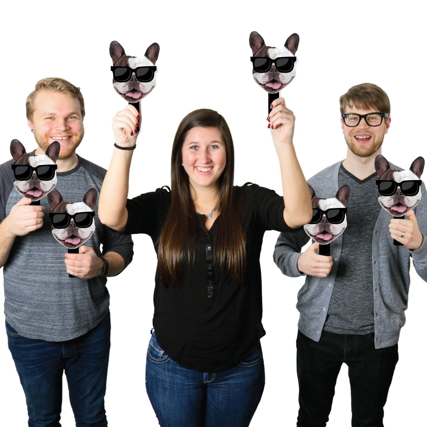 Custom Sunglasses Fun Face Photo Paddles