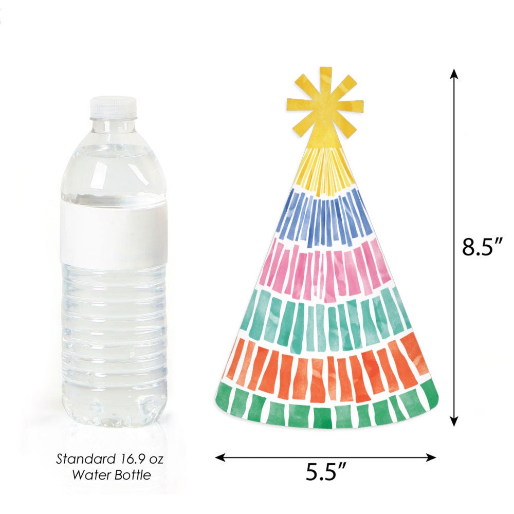 Fiesta Cone Party - Set of 8 (Standard Size)
