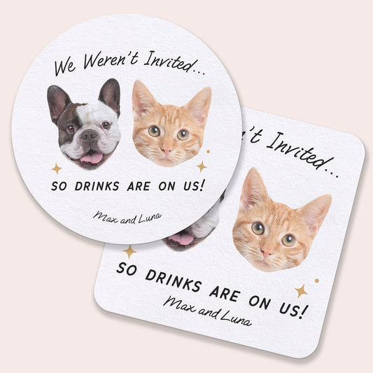 Custom Face Coasters - Drinks On Us