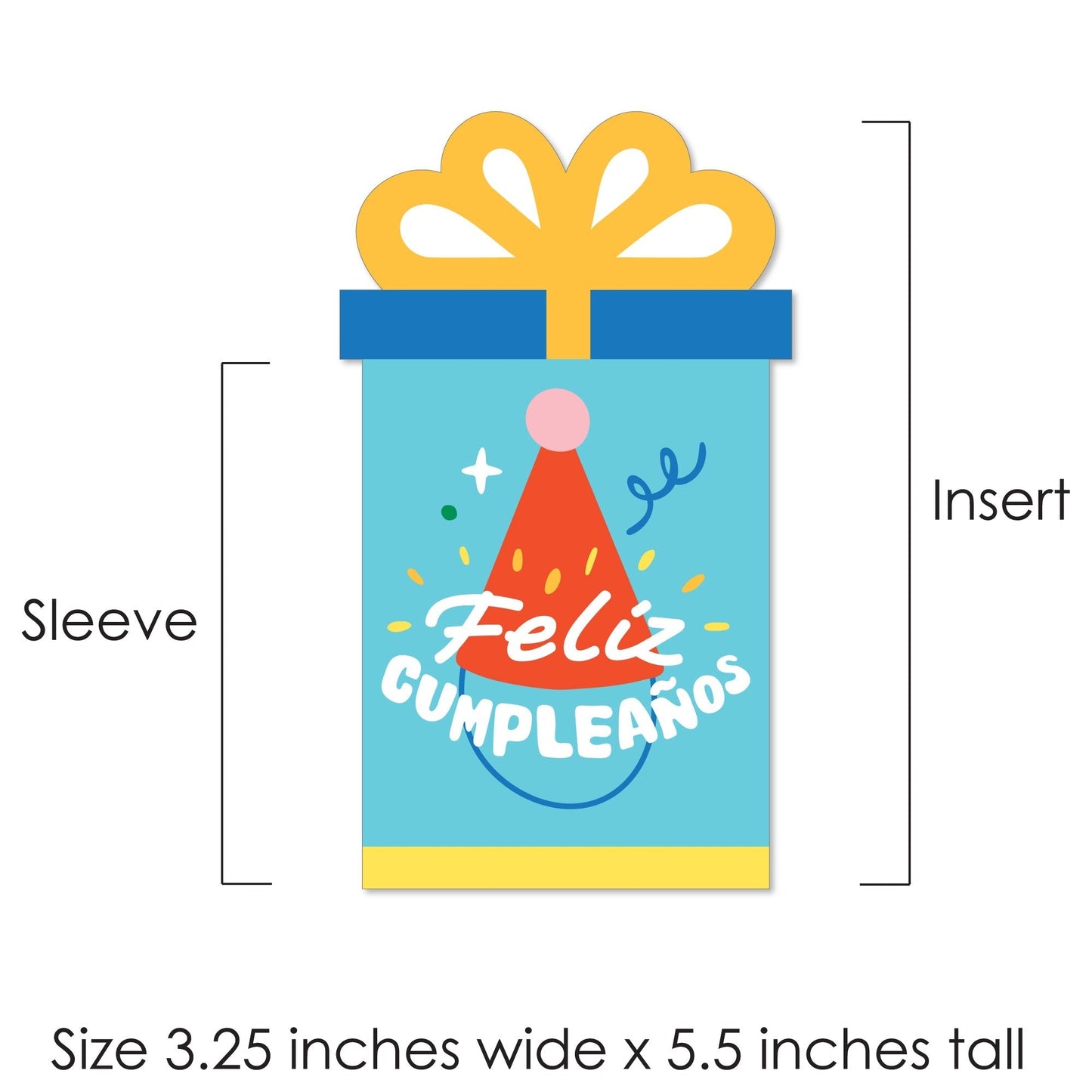 Feliz Cumpleanos Gift Card Holder