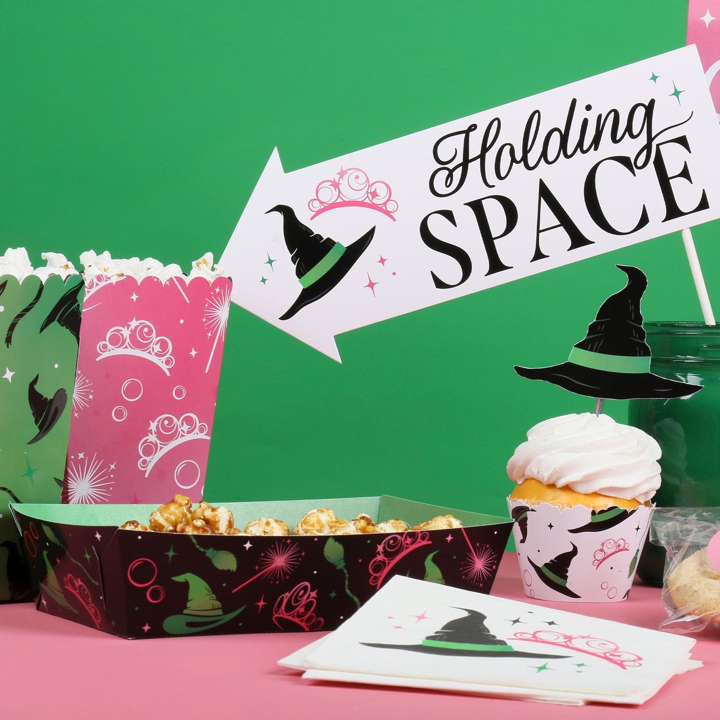 Witch Paper Food Trays - 12 Ct