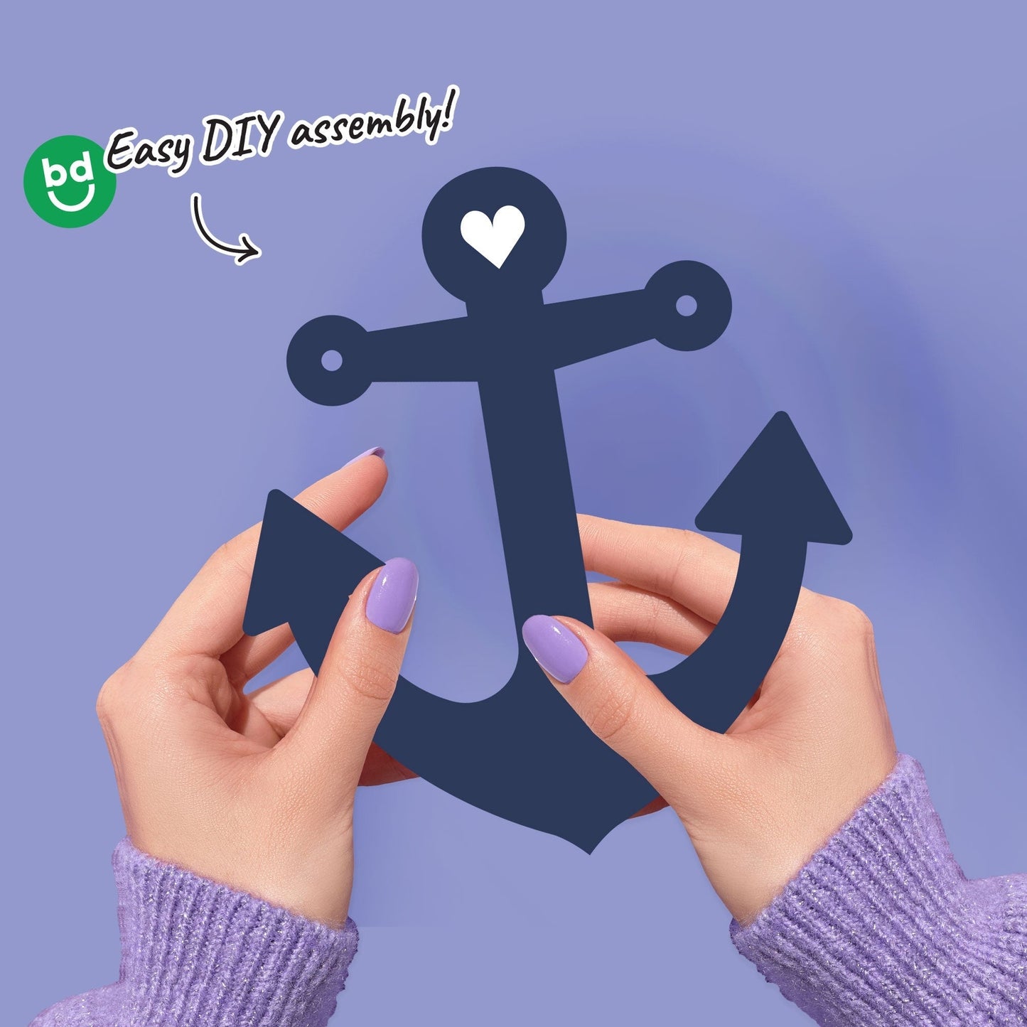 Let's Get Nauti Garland Banner - 15 Pc