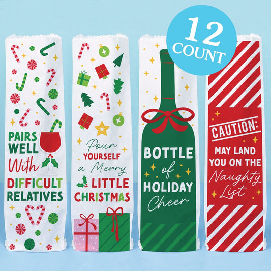 Wine Bags - Funny Christmas