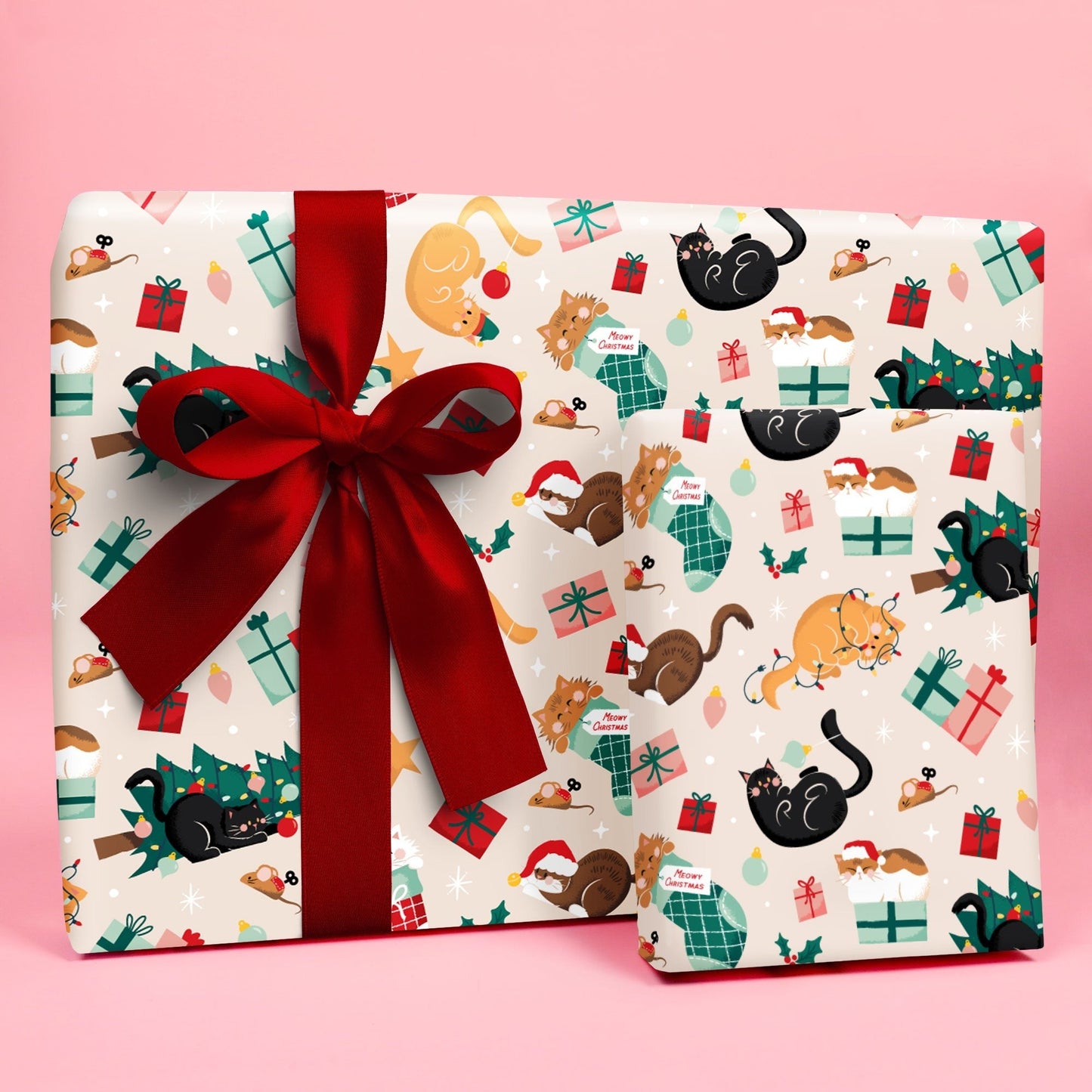 Cat Christmas - Wrapping Paper