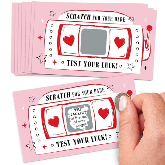 Lucky In Love Dare Scratch Off Card Game - 22 Ct
