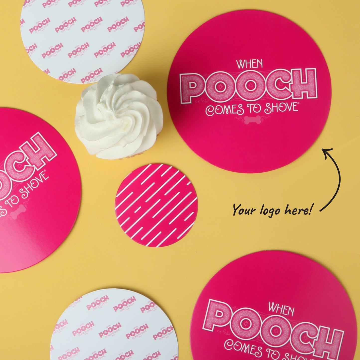 Custom Logo Confetti - Personalized Branded Business Party Decorations - 27 Count