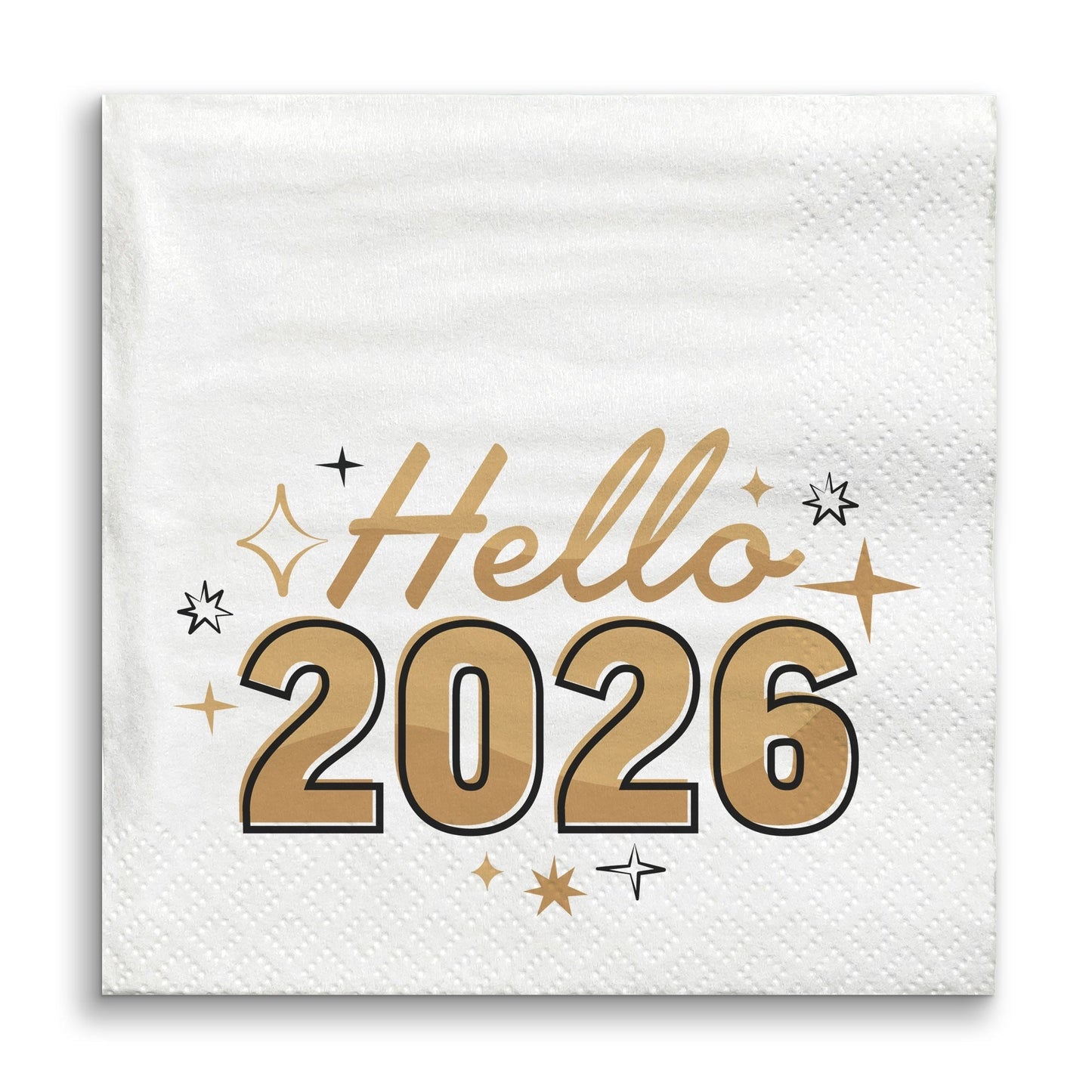 Napkins - Hello New Year - 24 Ct