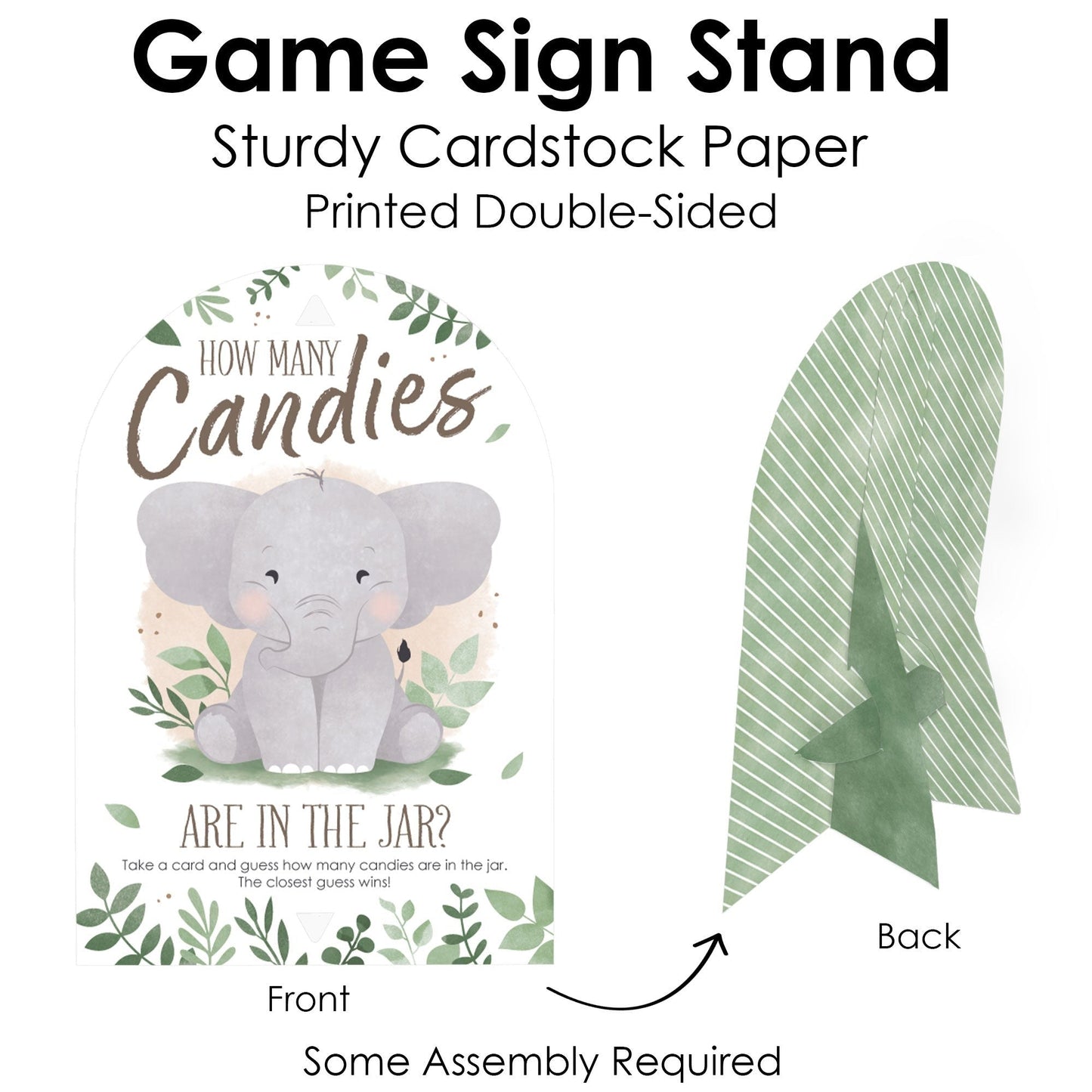 Elephant Candy Guessing Game