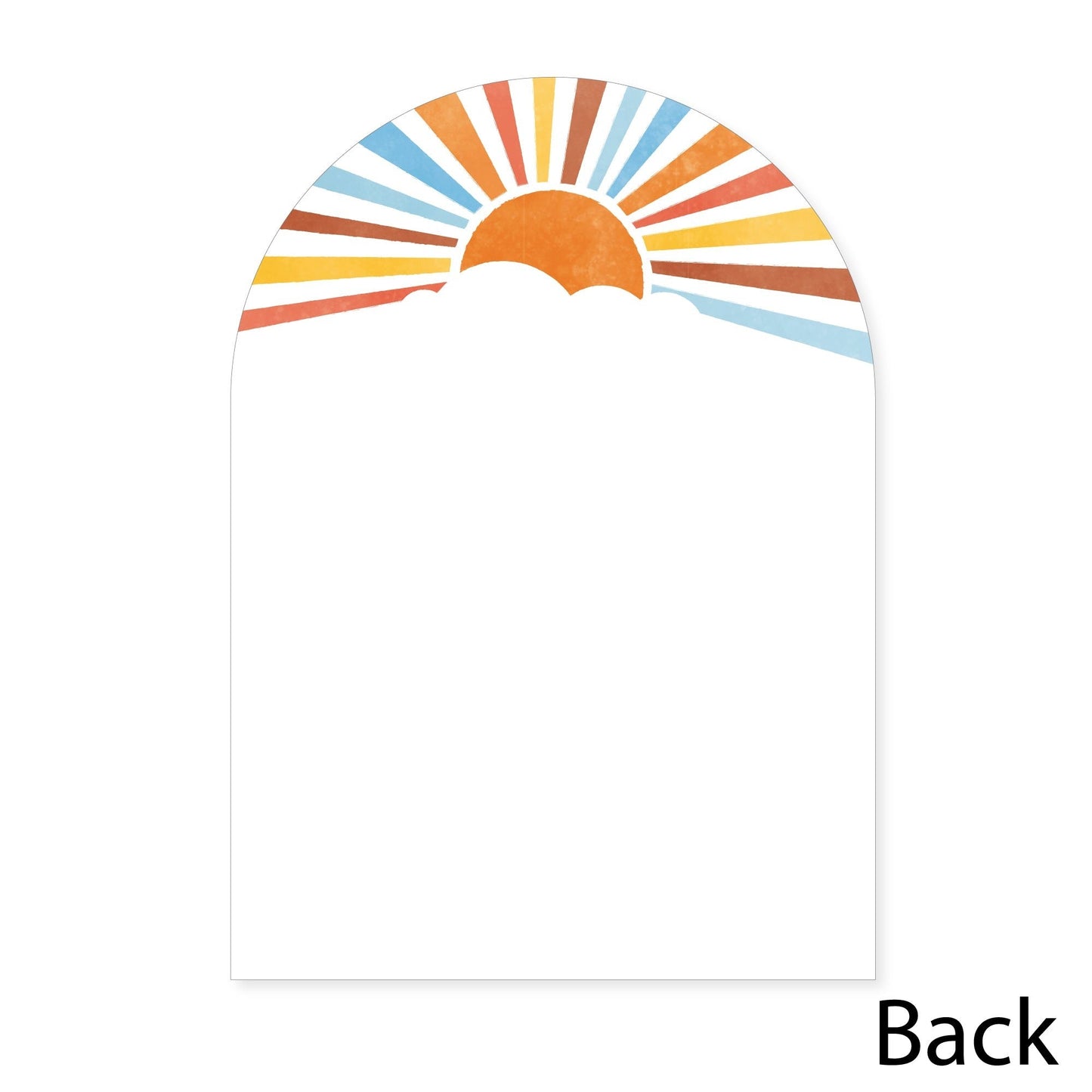 Here Comes The Son Baby Shower Thank You Cards - 12 Ct