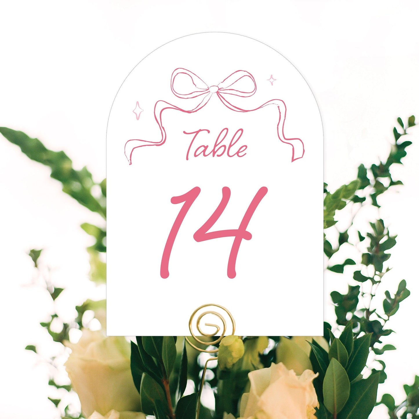 Tying The Knot Table Numbers - 20 Ct