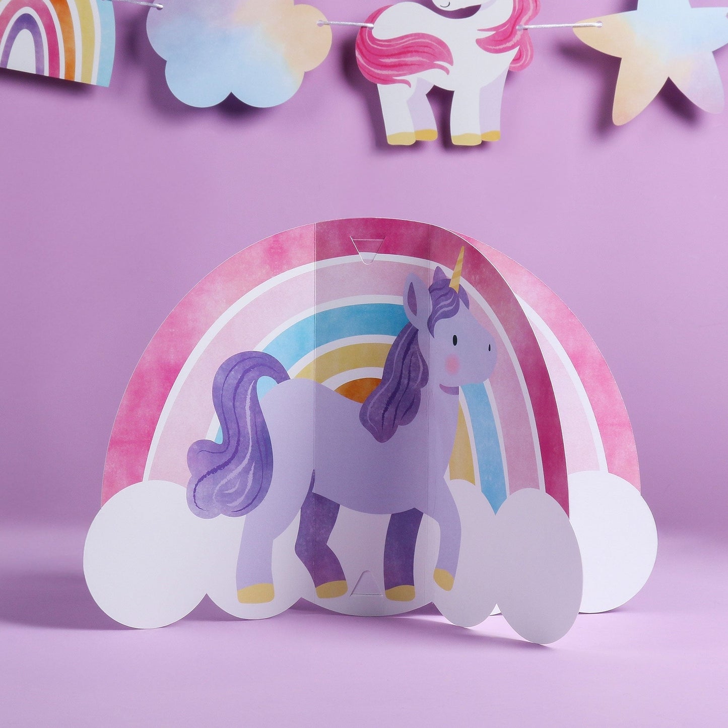 Unicorn 3D Centerpieces - 8 Ct