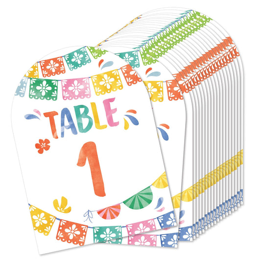 Fiesta Table Numbers - 20 Ct